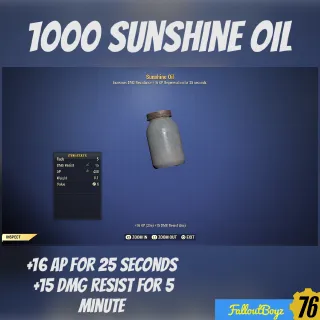 1k Sunshine Oil