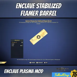 Enclave Stabilized Flamer