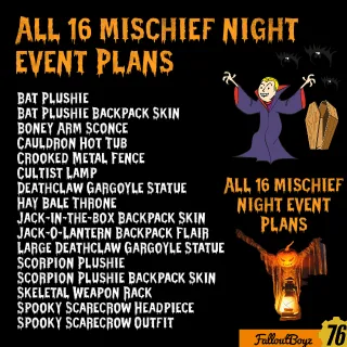 All 16 Mischief Night Plans