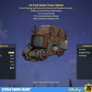 Jetpack Helmet Raider