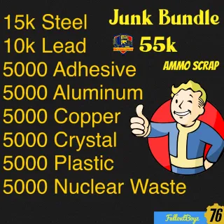 Junk Bundle Ammo Scrap 55k