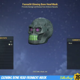 Glowing Bone Head
