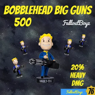 500 Big Gun Bobblehead
