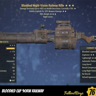 BE 90RW Railway Rifle