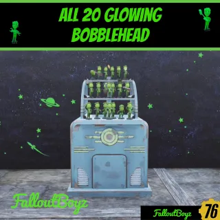 All 20 Glowing Bobblehead