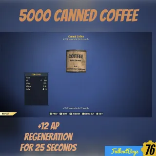 5k Canned Coffee