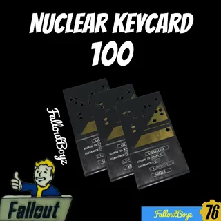 100 Nuclear Keycard