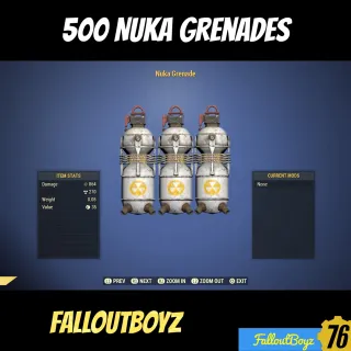 500 Nuka Grenades