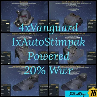 Van/Pow/Wwr+Auto PA Set