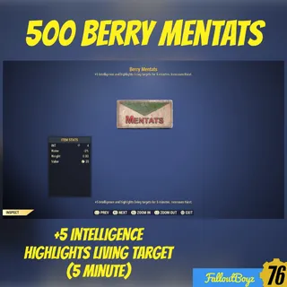 500 Berry Mentats