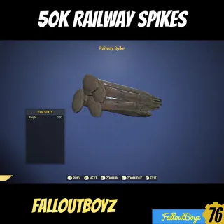 50k Railway Spikes