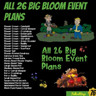 All 26 Big Bloom Plans
