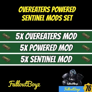 Overeaters Pow Sen Mods Set