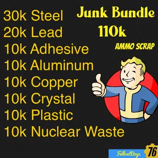 Junk Bundle Ammo Scrap 110k
