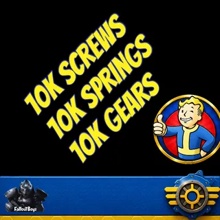 10k Screw Spring Gear