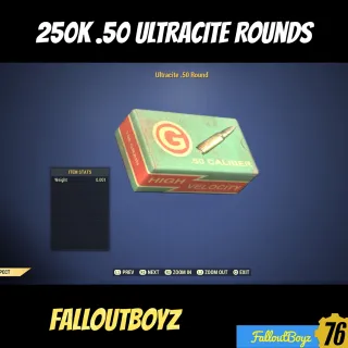 250k .50 Cal Ultracite