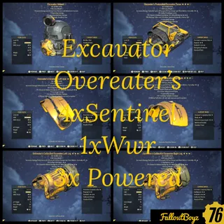 Overeater’s Sentinel Excavator PA Set