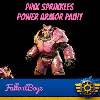 Pink Sprinkles Power Armor Paint 