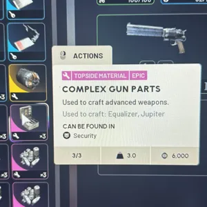 Complex Gun Parts (x3)