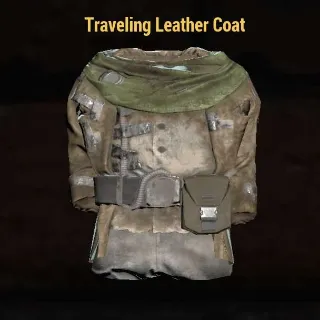 Traveling Leather Coat 