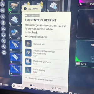 Torrente Blueprint