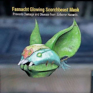 GLOWING SCORCHBEAST MASK