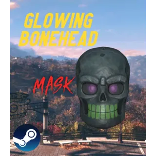 Fallout 76 - Glowing Bone Head Mask (PC/STEAM)