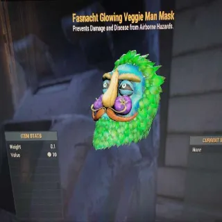 Glowing Veggie Man Mask