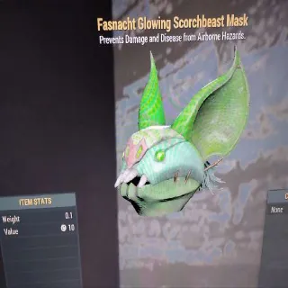 Glowing Scorchbeast Mask