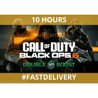 Call of Duty: Black Ops 6 - Double XP Boost 10 Hours  