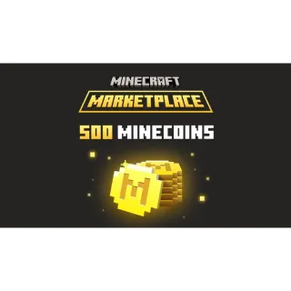 MINECRAFT - 500 MINECOINS [AUTO DELIVERY]