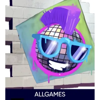 Fortnite Disco baller Spray     