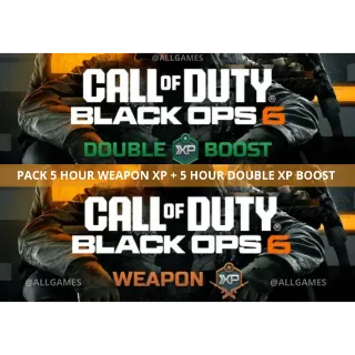 Call of Duty: Black Ops 6 [5 HOUR WEAPON XP + 5 HOUR DOUBLE XP BOOST]