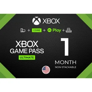 XBOX GAME PASS ULTIMATE 1 MONTH + EA  - USA