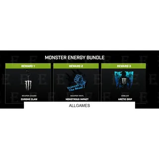 MONSTER BUNDLE - Weapon Charm-Calling Card-Emblem