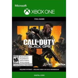 Call of Duty: Black Ops 4 XBOX KEY   