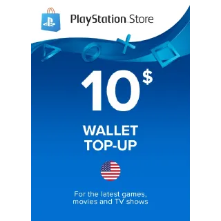 $10.00 USD PlayStation Store