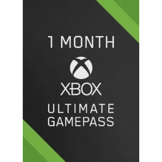 XBOX GAME PASS ULTIMATE 1 MONTH + EA [ONLY NEW ACCOUNTS]