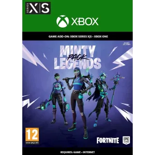 Fortnite Minty Legends Pack USA 