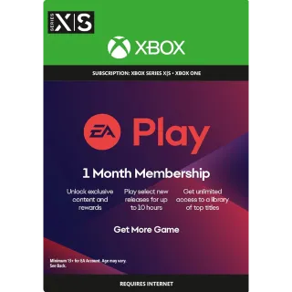 EA Play 1 Month Subscription XBOX - USA [AUTO DELIVERY]