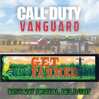 Call of Duty Vanguard Get Farmed Calling Card