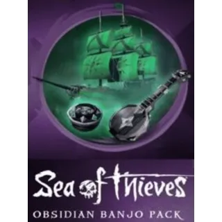 OBSIDIAN BANJO SEA OF THIEVES