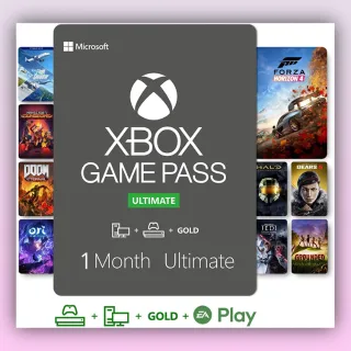 Xbox Game Pass Ultimate 1 Month USA