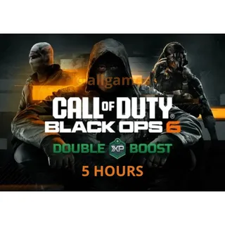 Call of Duty: Black Ops 6 - Double XP Boost 5 Hours [ALL PLATFORMS]