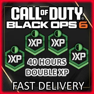 Call of Duty Black Ops 6 40 HOURS Rank 2XP   