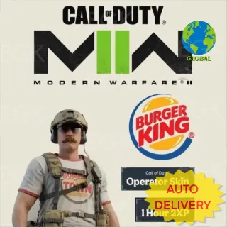 COD MW II - Burger King Operator [INSTANT DELIVERY]