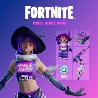 Fortnite - Chill Vibez Pack + 600 VB