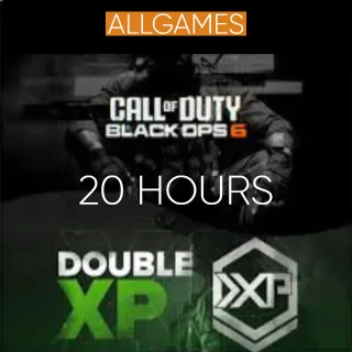 Call of Duty: Black Ops 6 - Double XP Boost 20 Hours