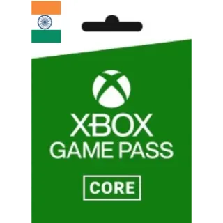 Xbox Game Pass Core 12 Months INDIA KEY 