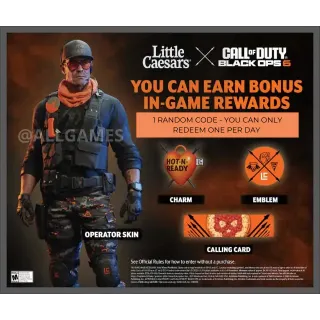 Black ops 6 Little caesars